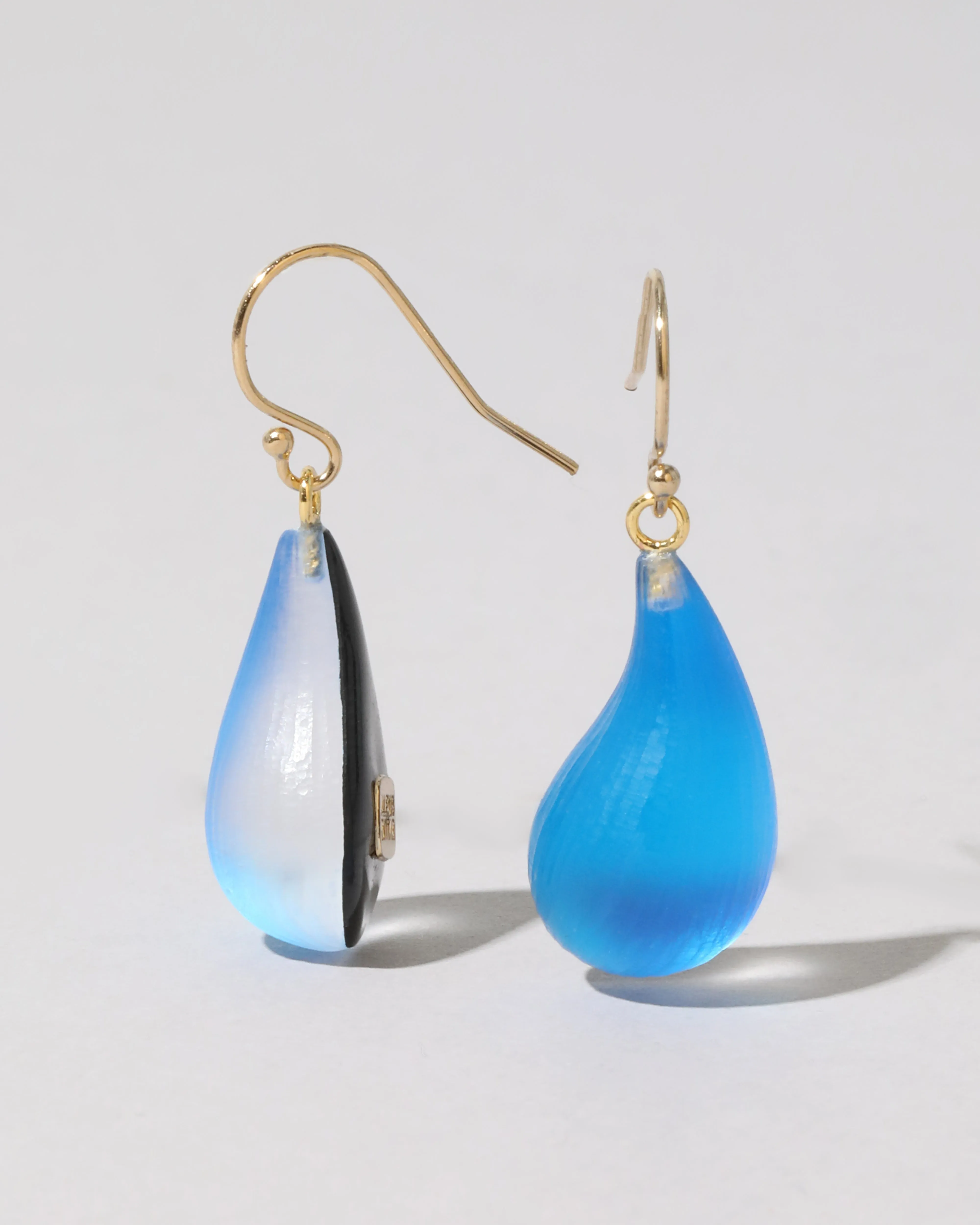 Lucite Dewdrop Earring - Cerulean sold by Alexis Bittar product image thumbnail 4