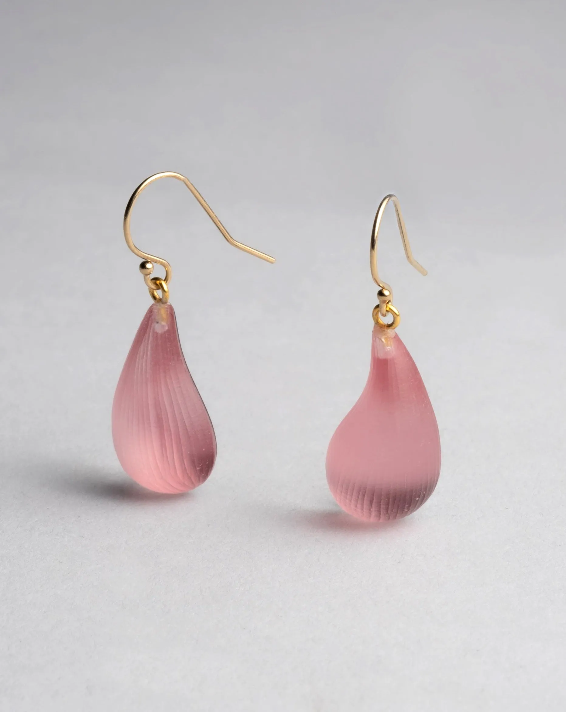 Lucite Dewdrop Earring- Muted Pink sold by Alexis Bittar