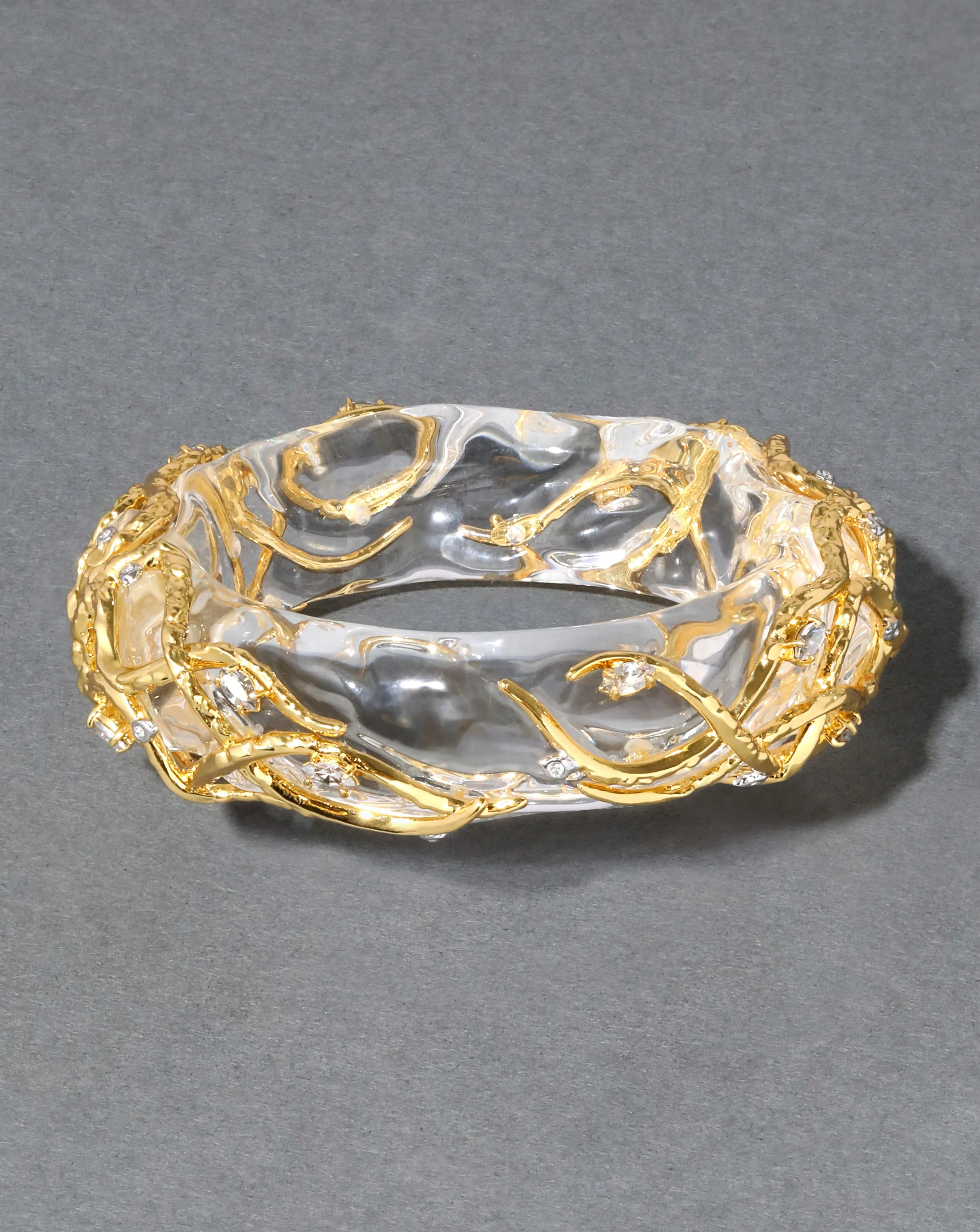 Liquid Vine Lucite Hinge Bracelet sold by Alexis Bittar