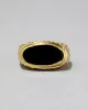 Vintage 1970s 18k Gold Handmade Onyx Signet Ring sold by Alexis Bittar