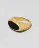 Vintage 1970s 18k Gold Handmade Onyx Signet Ring sold by Alexis Bittar