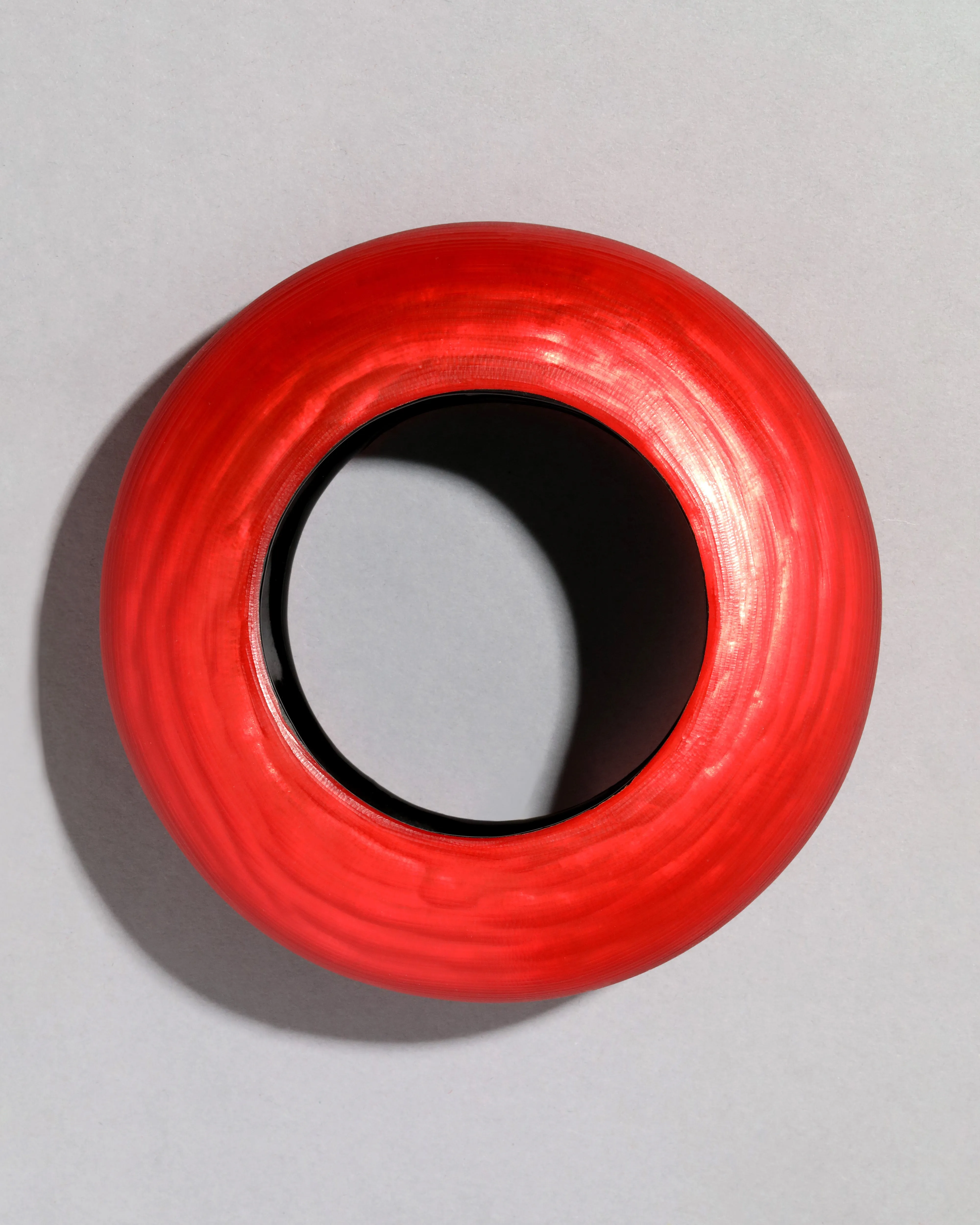 Puffy Lucite Bangle Bracelet- Lipstick Red sold by Alexis Bittar product image thumbnail 3