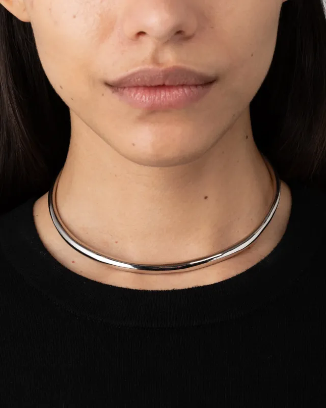 Thin Collar Necklace - Silver sold by Alexis Bittar