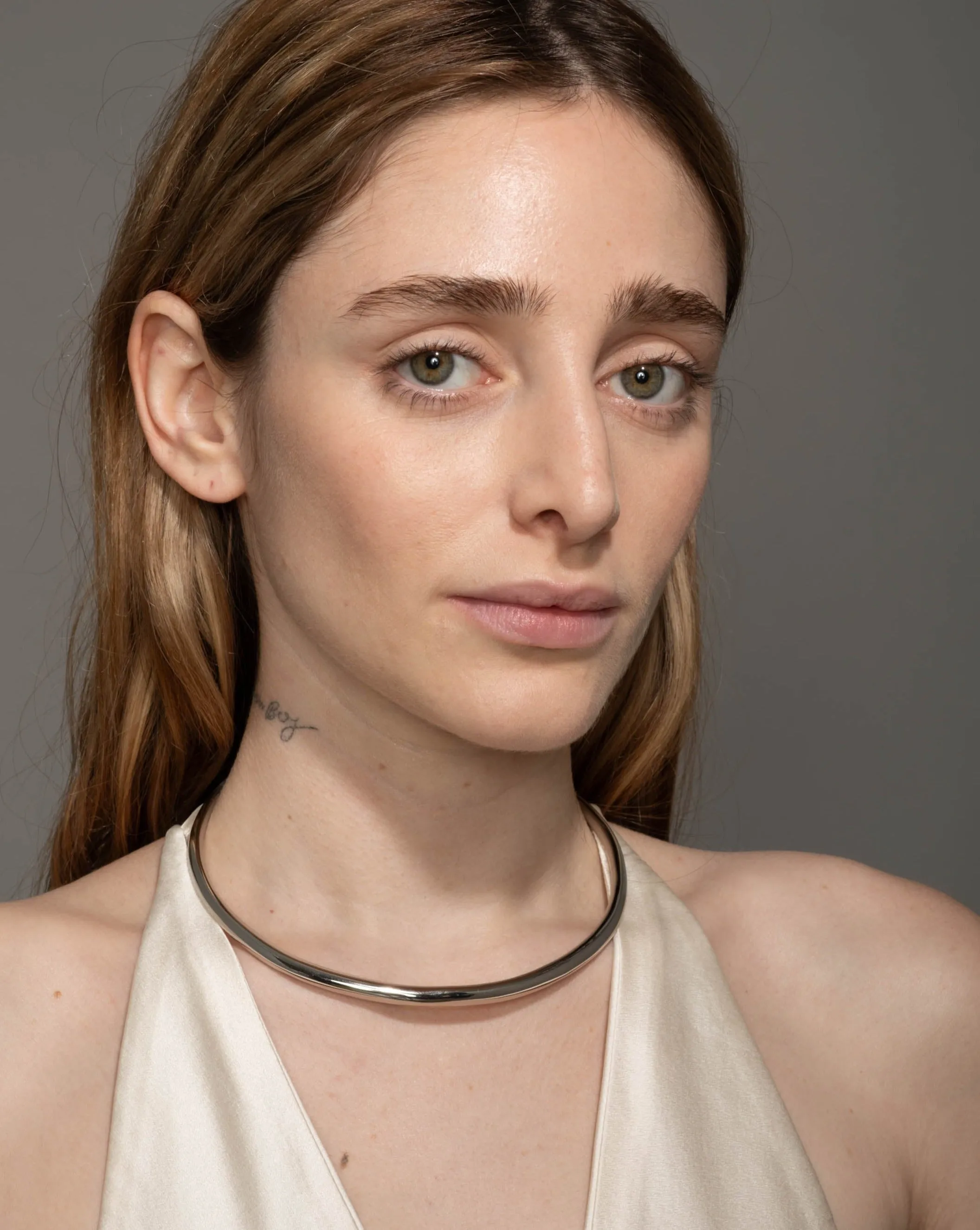 Thin Collar Necklace - Silver sold by Alexis Bittar product image thumbnail 4