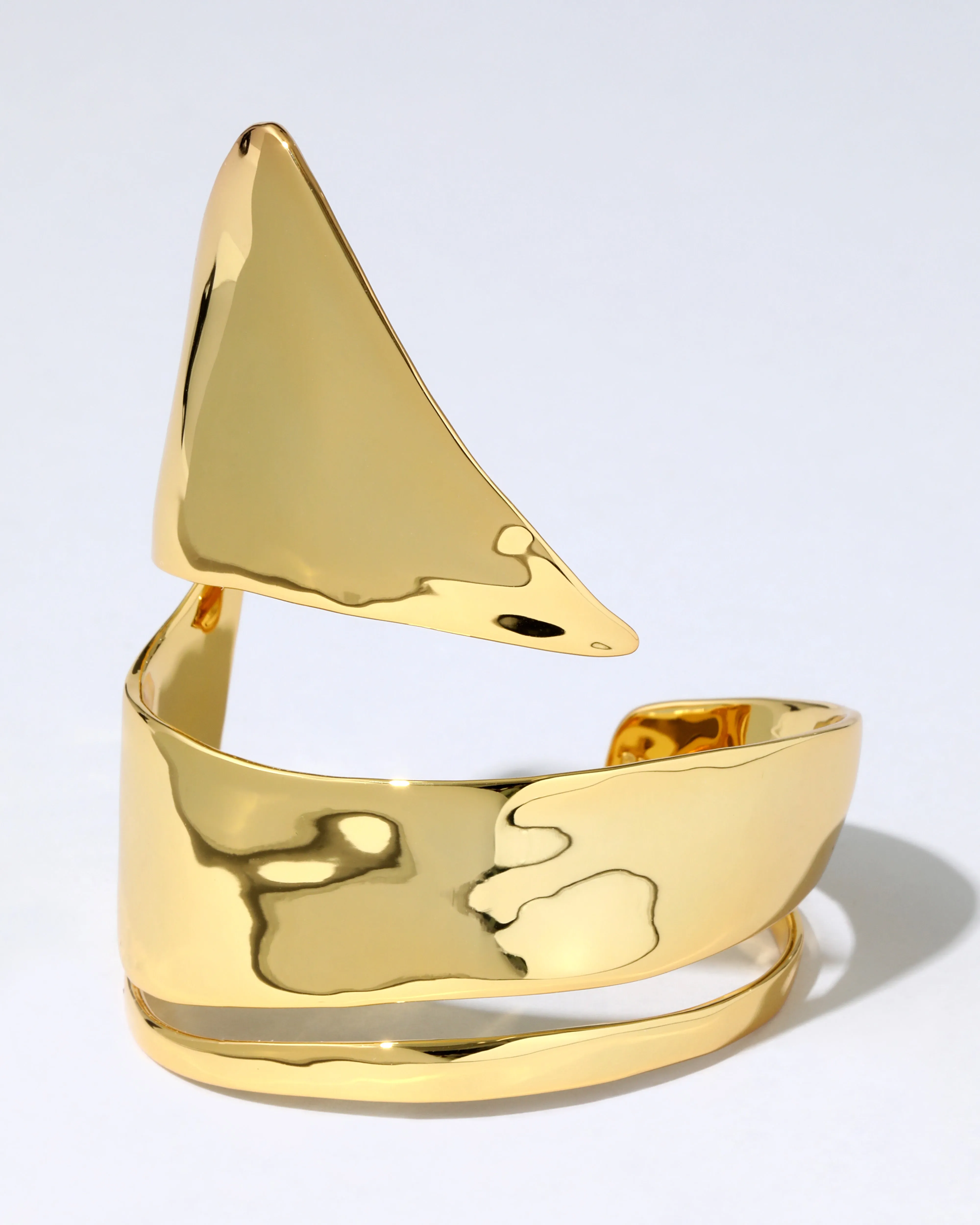 Molten Gold Armor Cuff Bracelet sold by Alexis Bittar