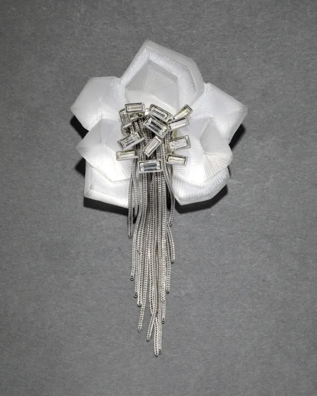Archive Lucite Trembling Flower Pin sold by Alexis Bittar