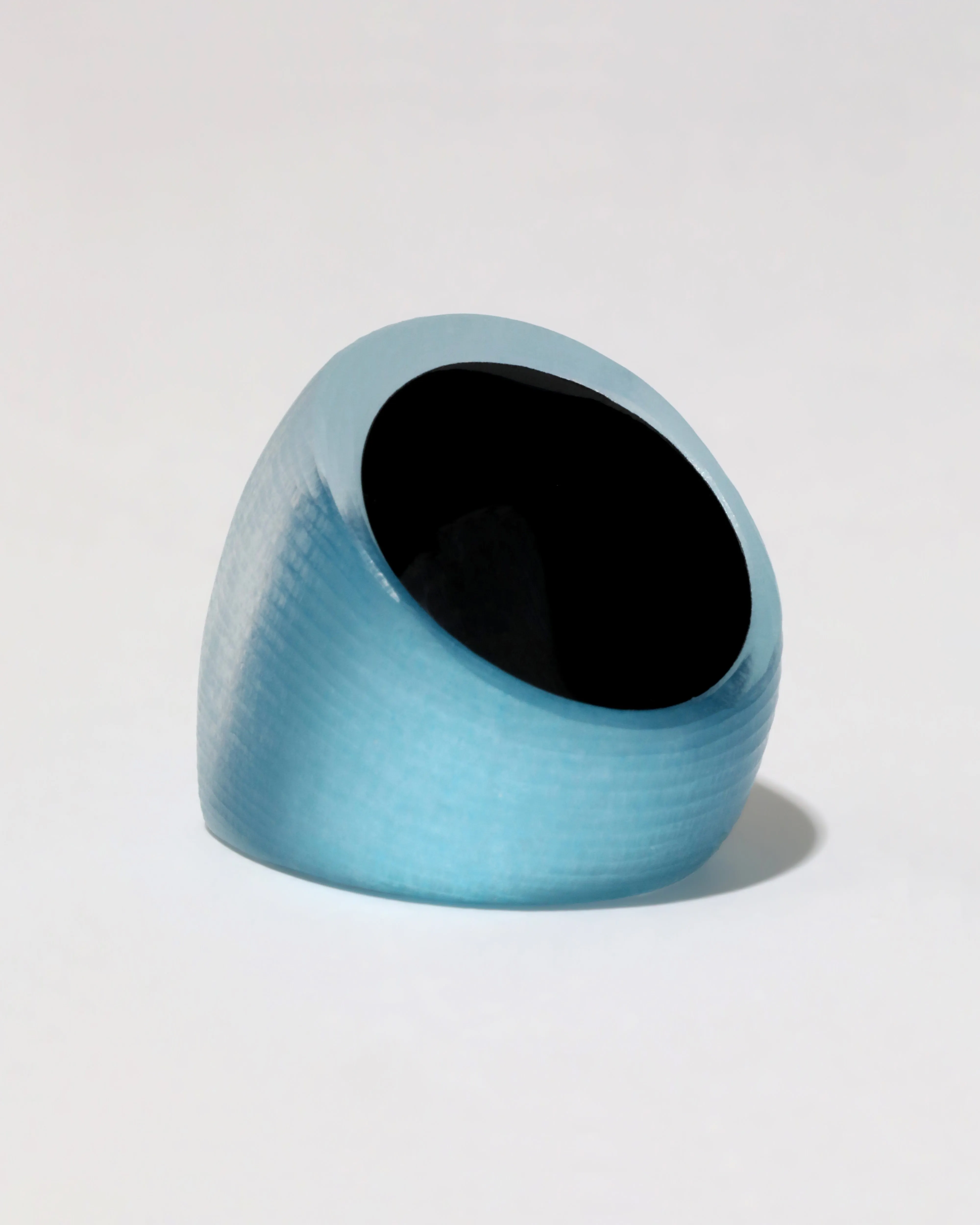 Lucite Block Ring- Bermuda Blue sold by Alexis Bittar product image thumbnail 4