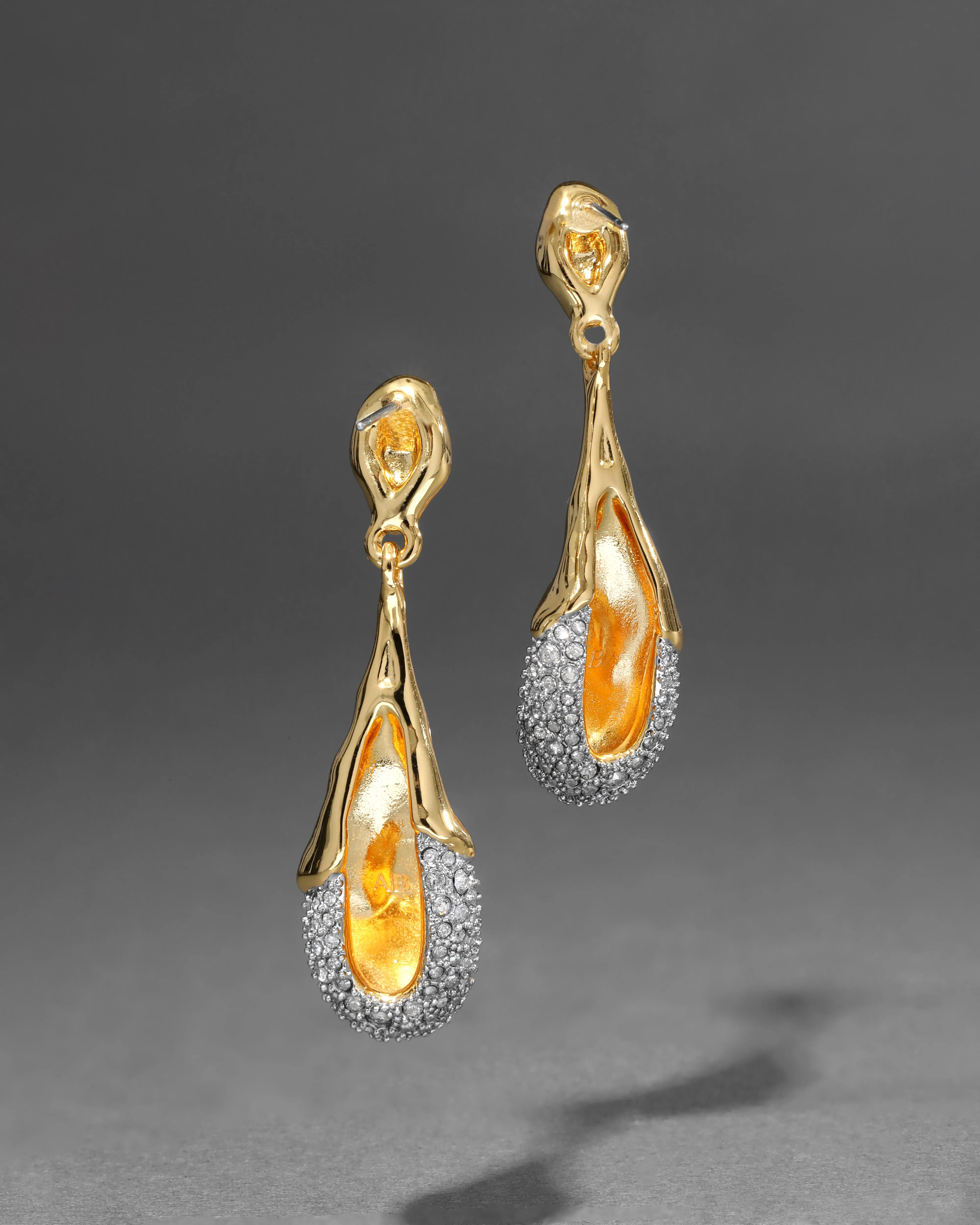 Solanales Crystal Teardrop Earring sold by Alexis Bittar product image thumbnail 4