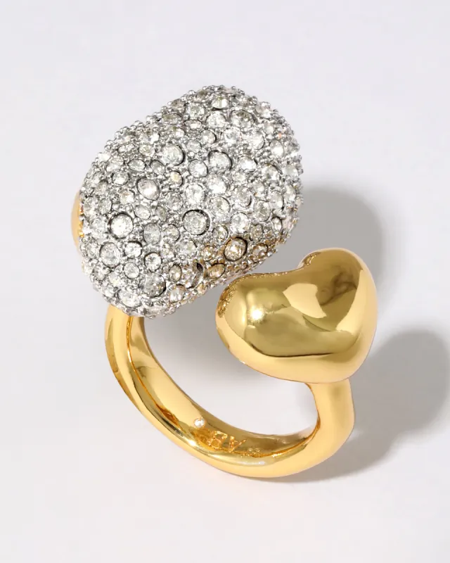 Solanales Crystal Pebble Ring sold by Alexis Bittar