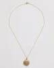 Antique 1920s 14k Gold Diamond Starburst Locket Necklace sold by Alexis Bittar