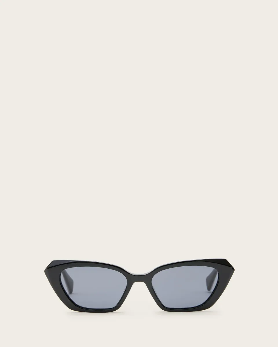 AllSaints Rei Cat Eye Sunglasses,, Black, Size: One Size sold by All Saints