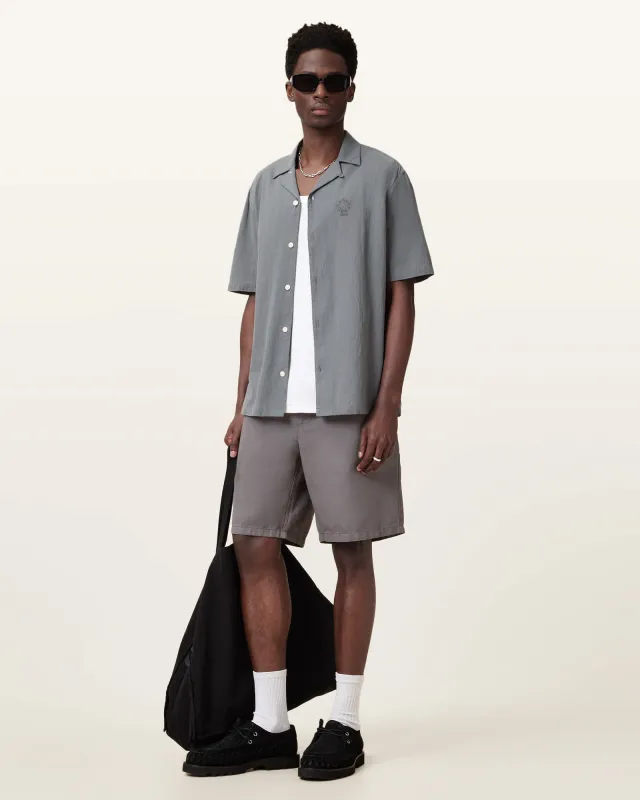 AllSaints Haven Short Sleeve Shirt sold by All Saints
