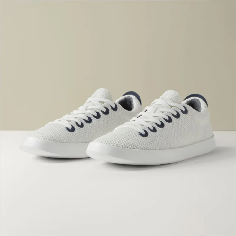Men's Tree Pipers - Natural White/True Navy (Blizzard Sole) sold by allbirds