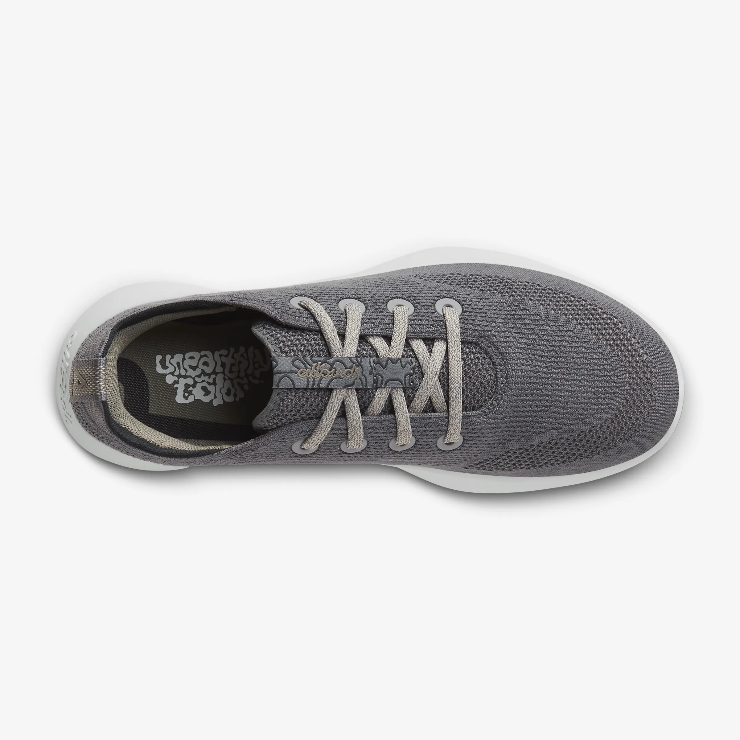 Women's Tree Runner Go - Stormy Grey/Rugged Green (Barely Grey Sole) sold by allbirds product image thumbnail 4