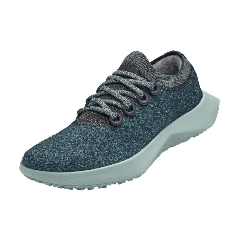Women's Wool Dasher Mizzles - Natural Black (Bark Grey Sole) sold by allbirds