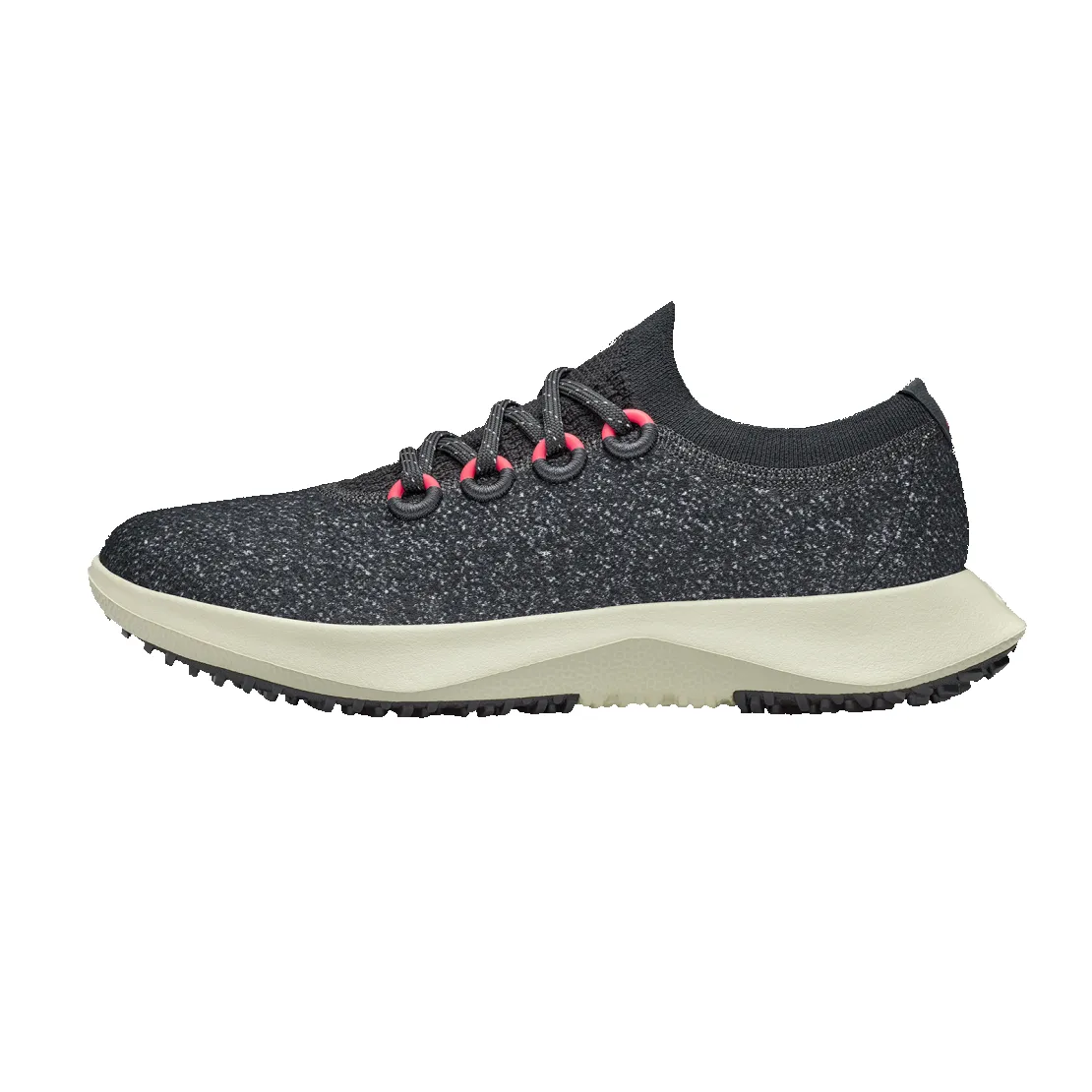 Women's Wool Dasher Mizzles - Dark Grey/Bloom Red (Arid Beige Sole) sold by allbirds product image thumbnail 3