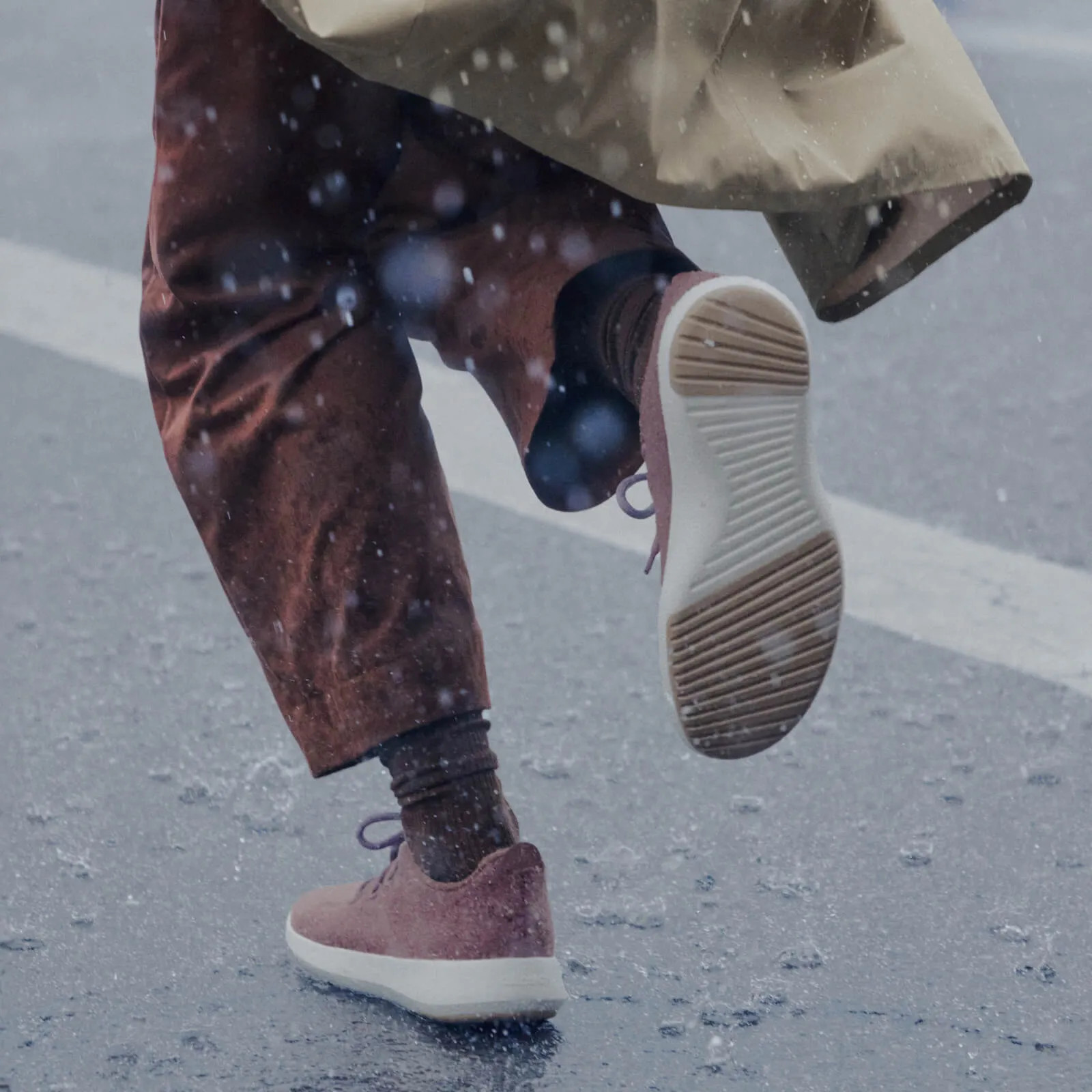 Men's Wool Runner Mizzles - Blizzard (Light Grey Camouflage) sold by allbirds product image thumbnail 2