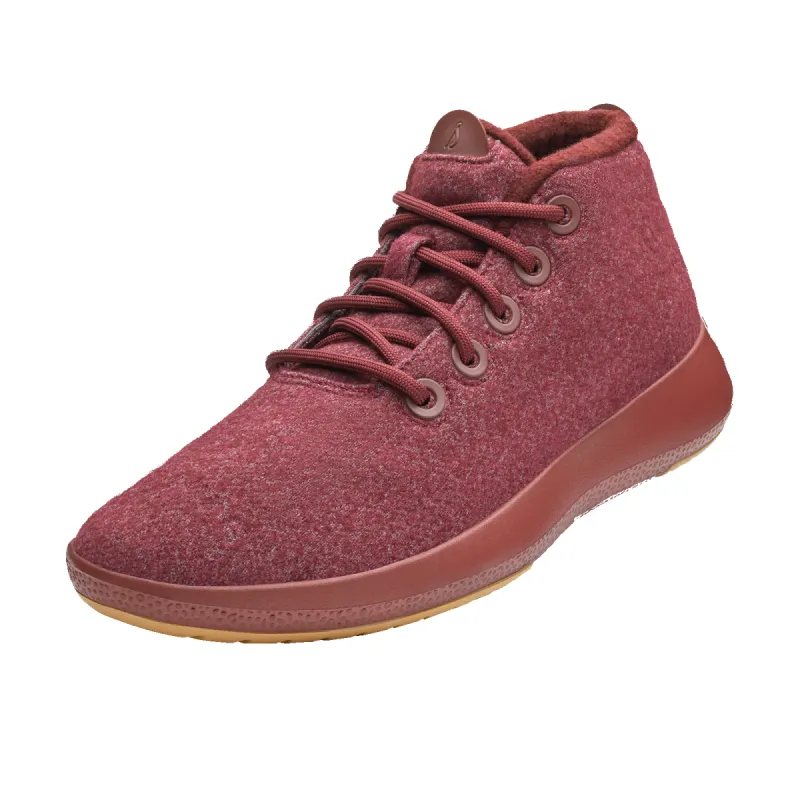 Men's Wool Runner-up Mizzles - Botanic Red (Botanic Red Sole) sold by allbirds