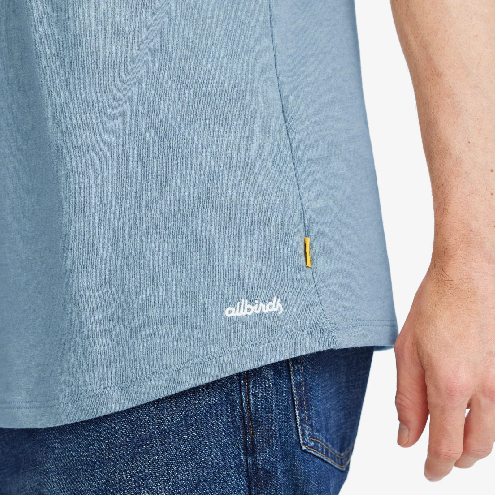 Men's Soft Merino Tee - Stormy Teal sold by allbirds product image thumbnail 4