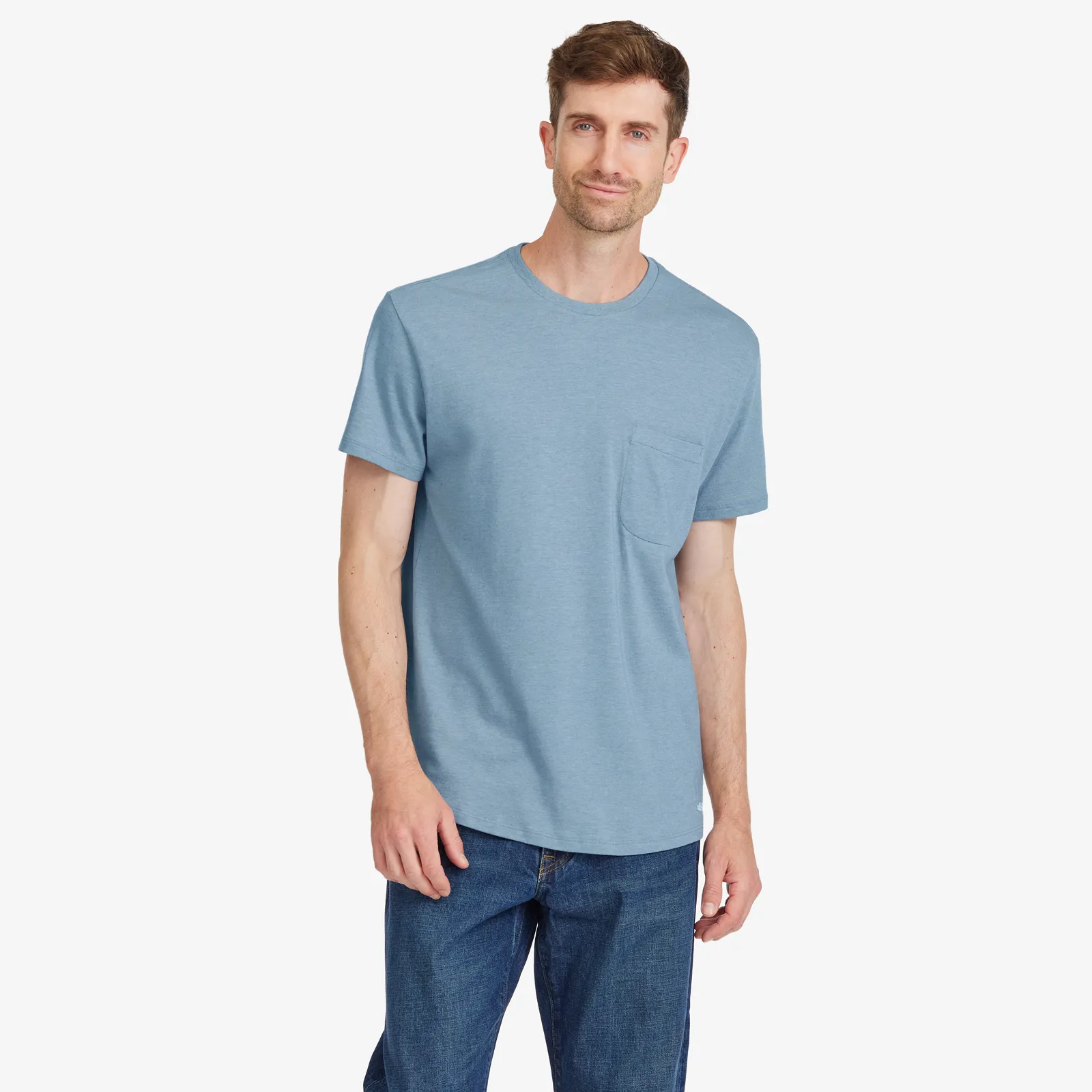 Men's Soft Merino Tee - Stormy Teal sold by allbirds