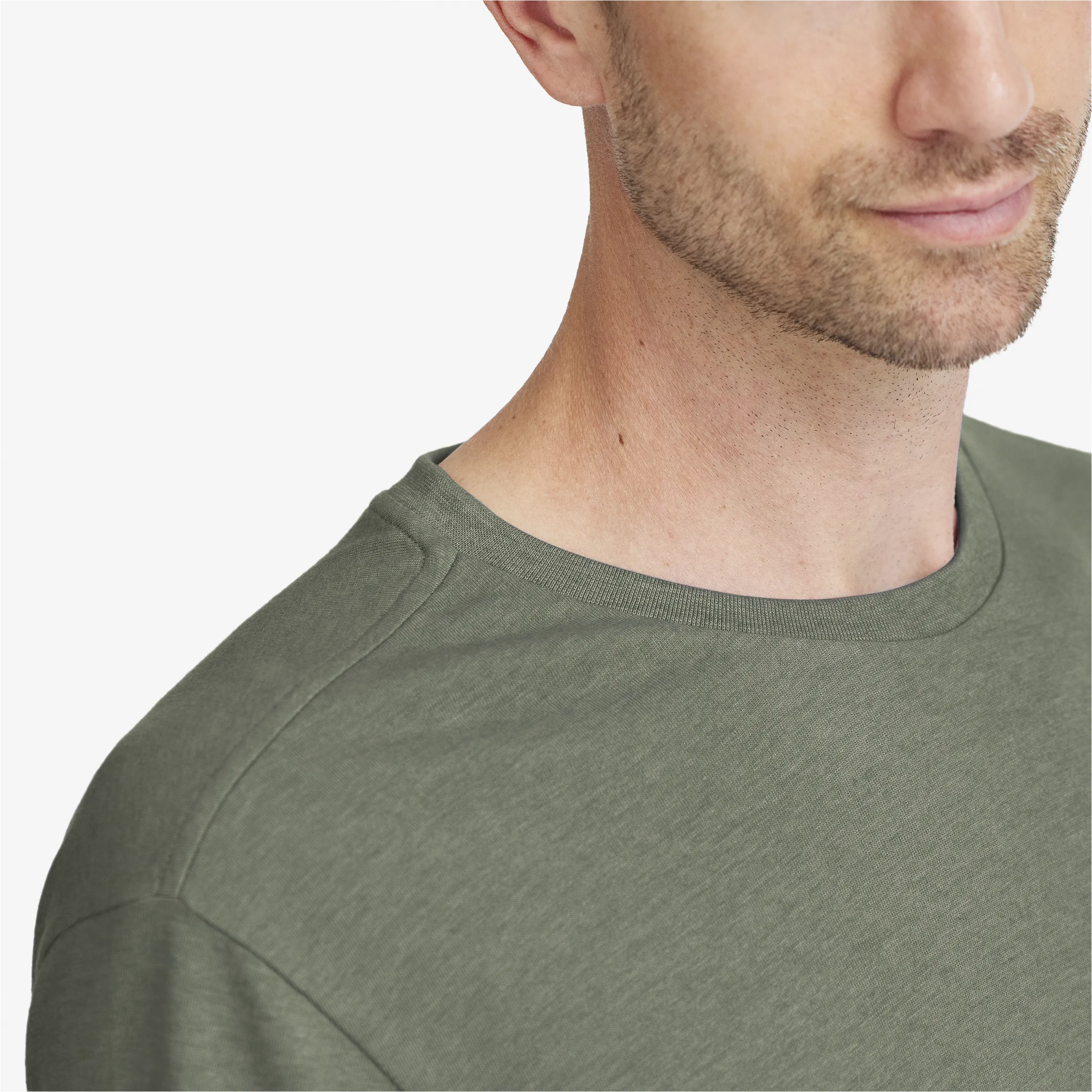 Men's Soft Merino Tee - Rugged Green sold by allbirds product image thumbnail 2