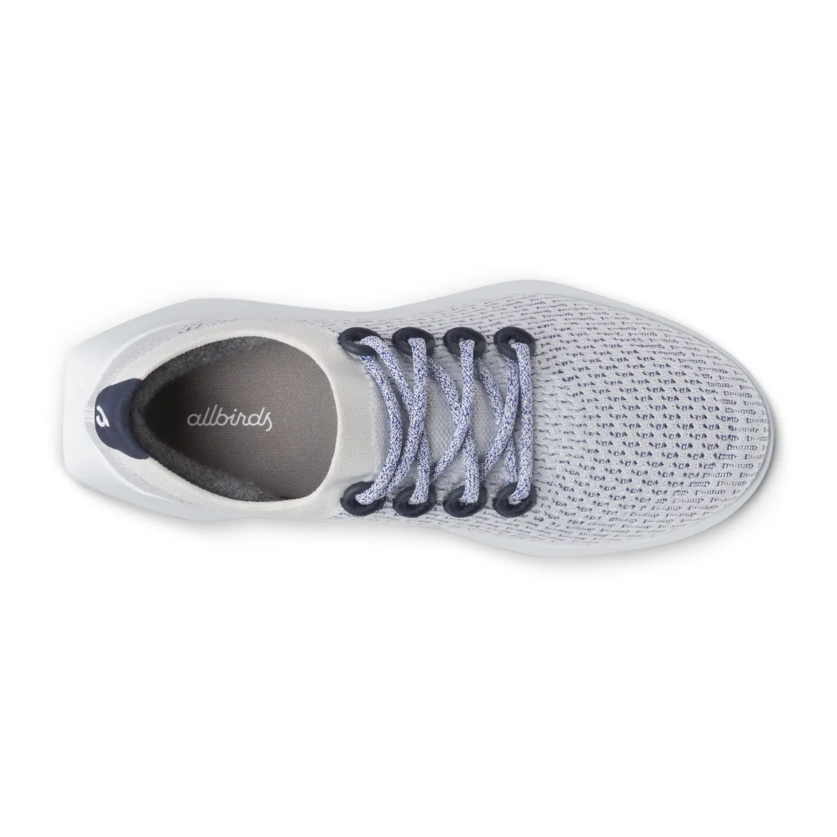 Women's Tree Dasher 2 - Blizzard/Hazy Cobalt (Clarity Blue Sole) sold by allbirds product image thumbnail 4