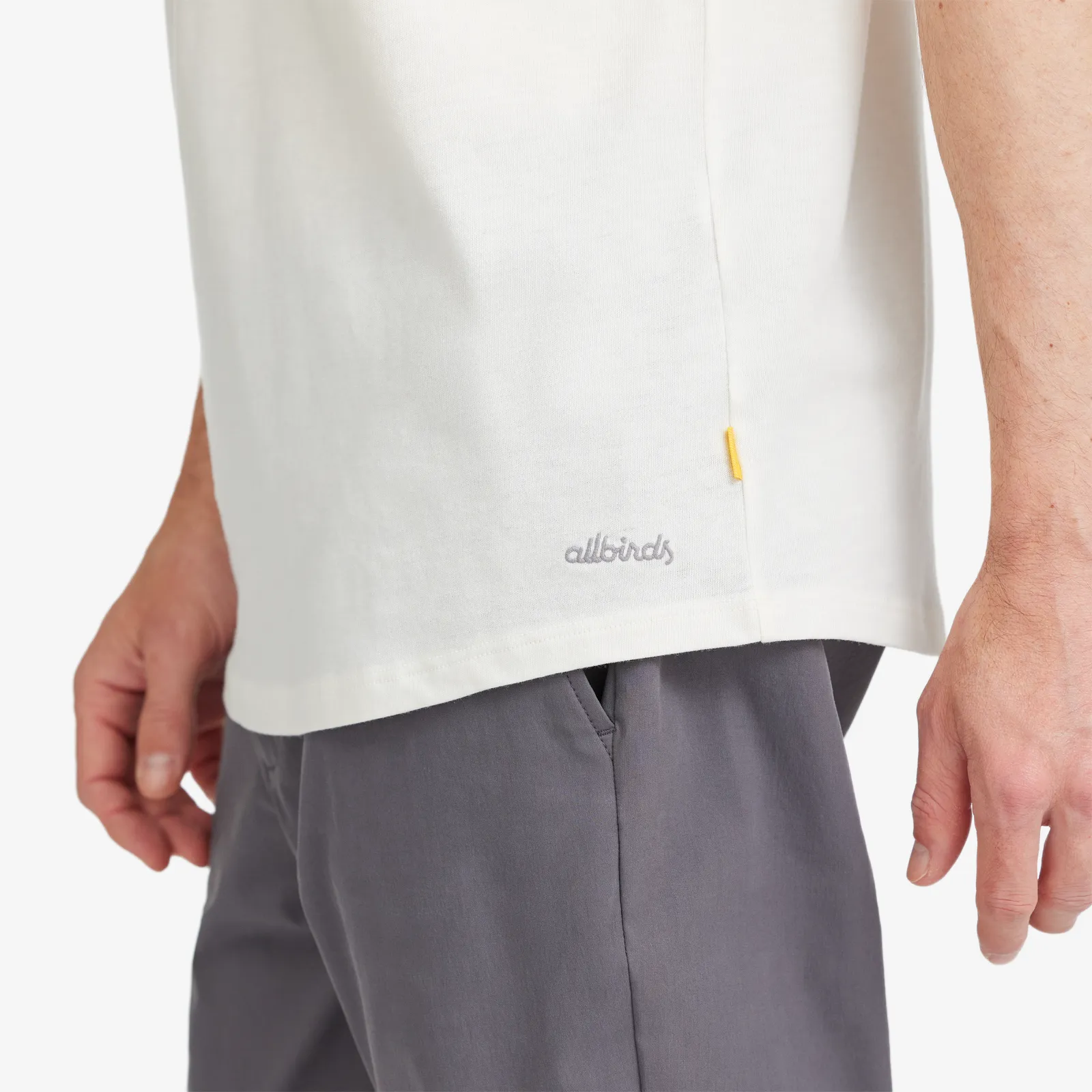 Men's Soft Merino Tee - Natural White sold by allbirds product image thumbnail 4