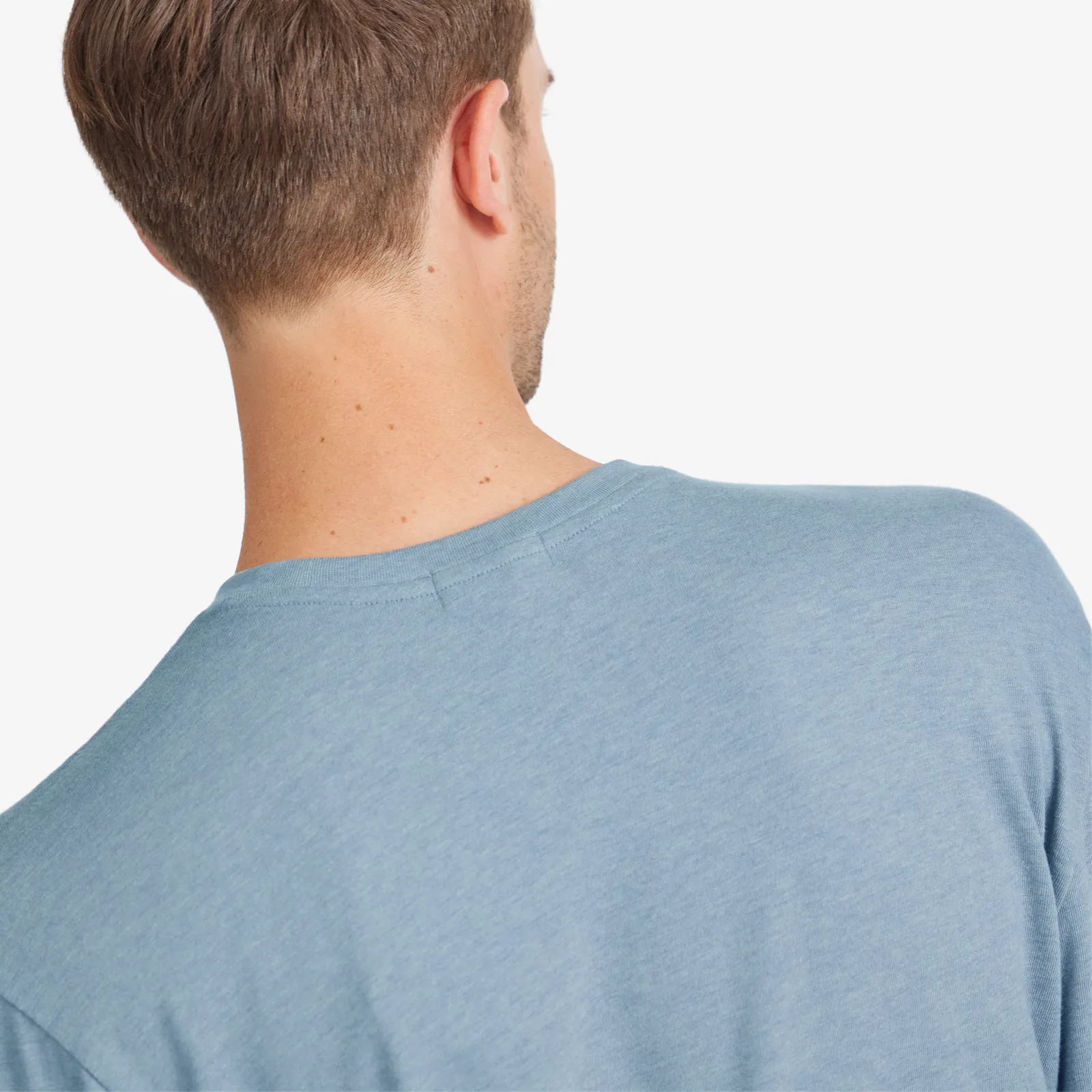 Men's Soft Merino Long Sleeve Tee - Stormy Teal sold by allbirds product image thumbnail 3