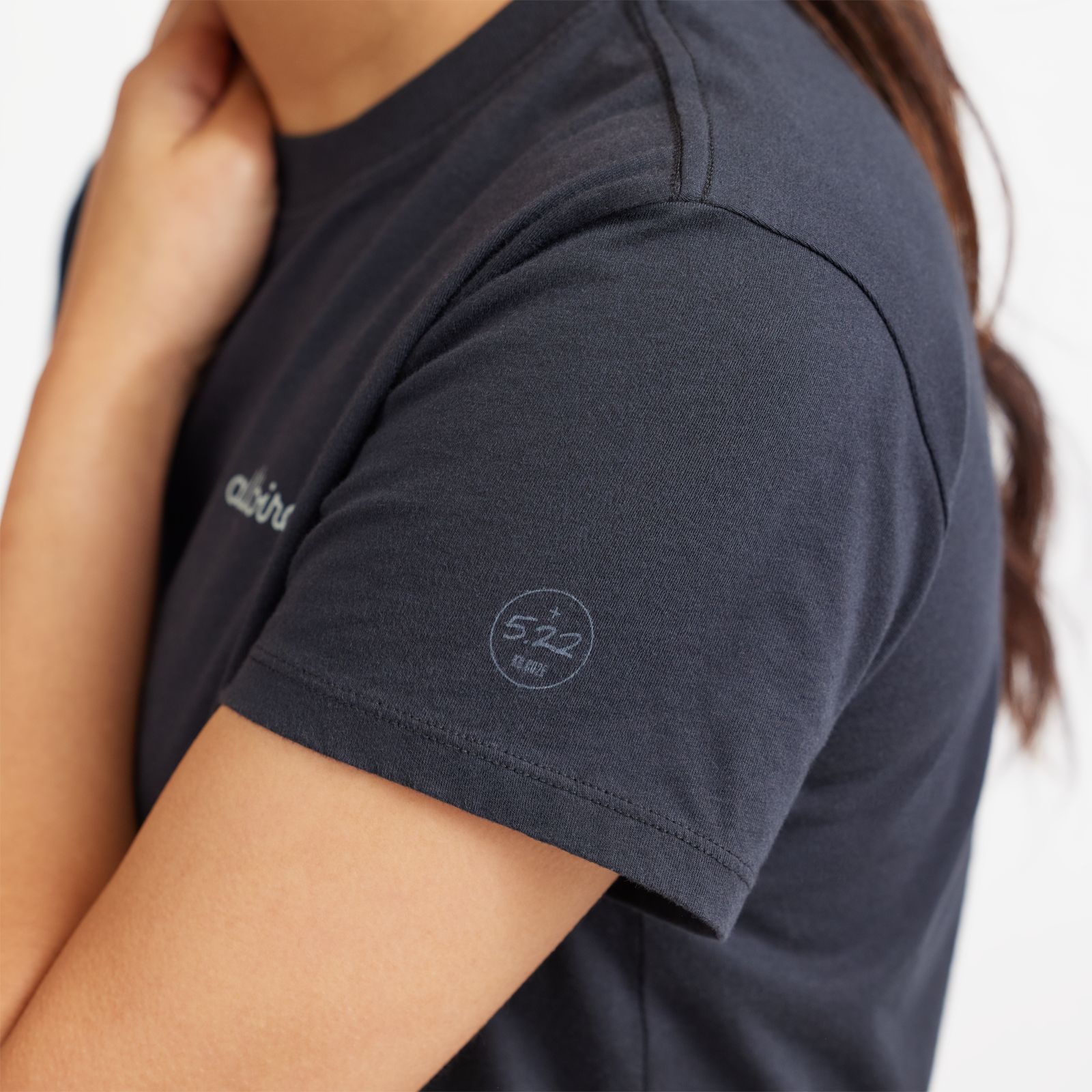 Women's Allgood Logo Tee - Natural Black sold by allbirds product image thumbnail 3