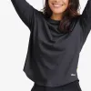 Women's Soft Merino Long Sleeve Tee - Natural Black sold by allbirds