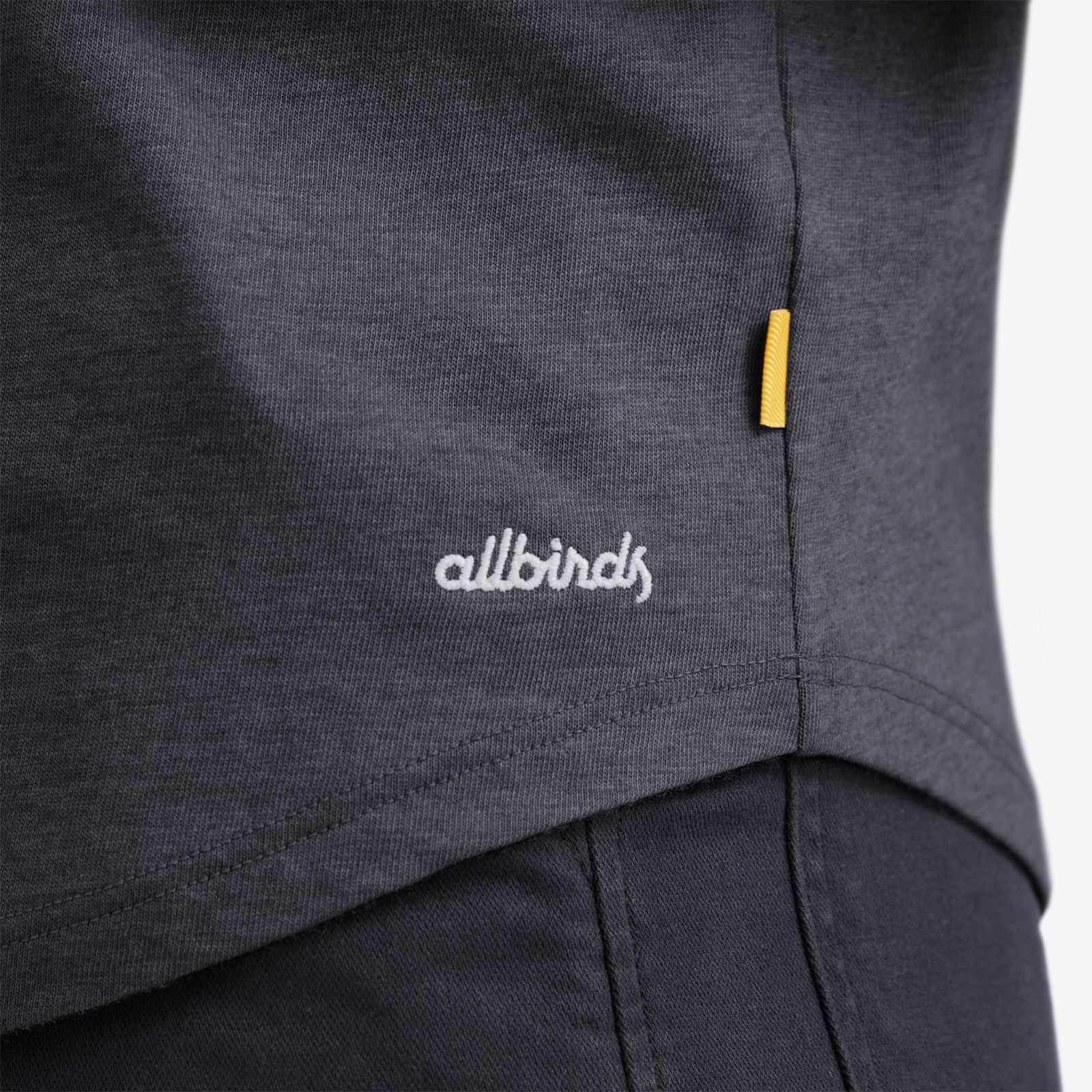 Women's Anytime Long Sleeve Tee - Natural Black sold by allbirds product image thumbnail 4