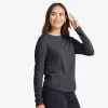 Women's Soft Merino Long Sleeve Tee - Natural Black sold by allbirds