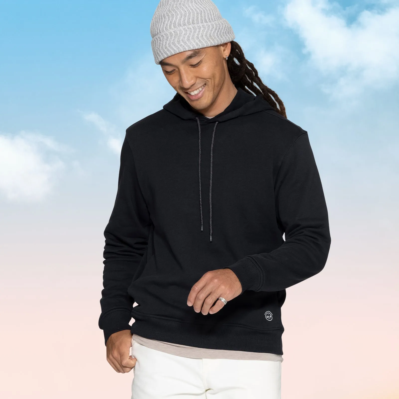 Men's R&R Hoodie - Natural Black sold by allbirds product image thumbnail 2