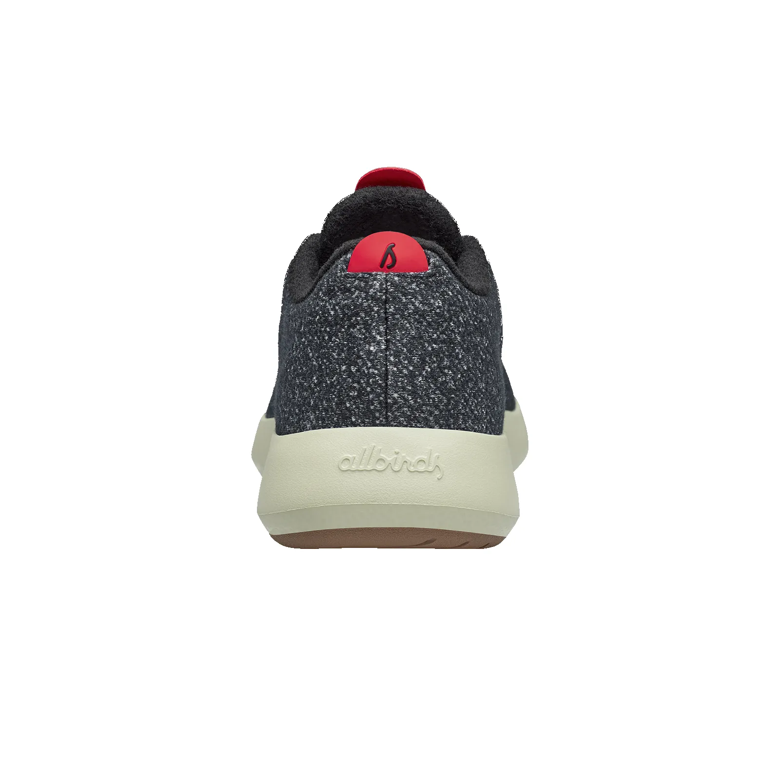 Men's Wool Runner Mizzles - Dark Grey/Bloom Red (Arid Beige Sole) sold by allbirds product image thumbnail 4