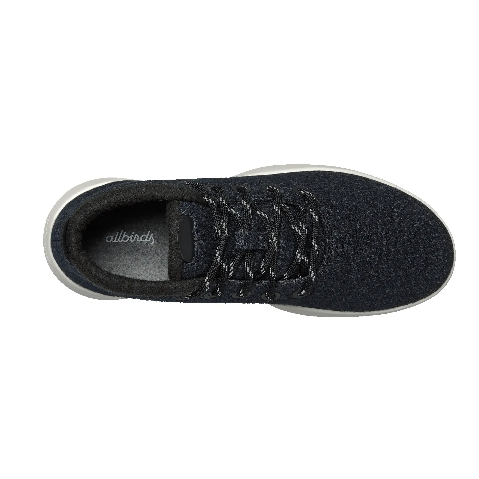 Women's Wool Runner-up Mizzles - Natural Black (Natural White Sole) - 1 sold by allbirds product image thumbnail 5