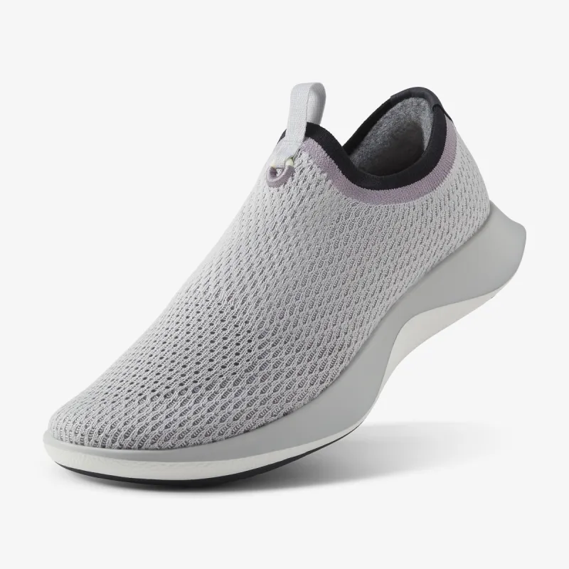 Women's Tree Dasher Relay - Light Grey/Rugged Purple (Blizzard Sole) sold by allbirds