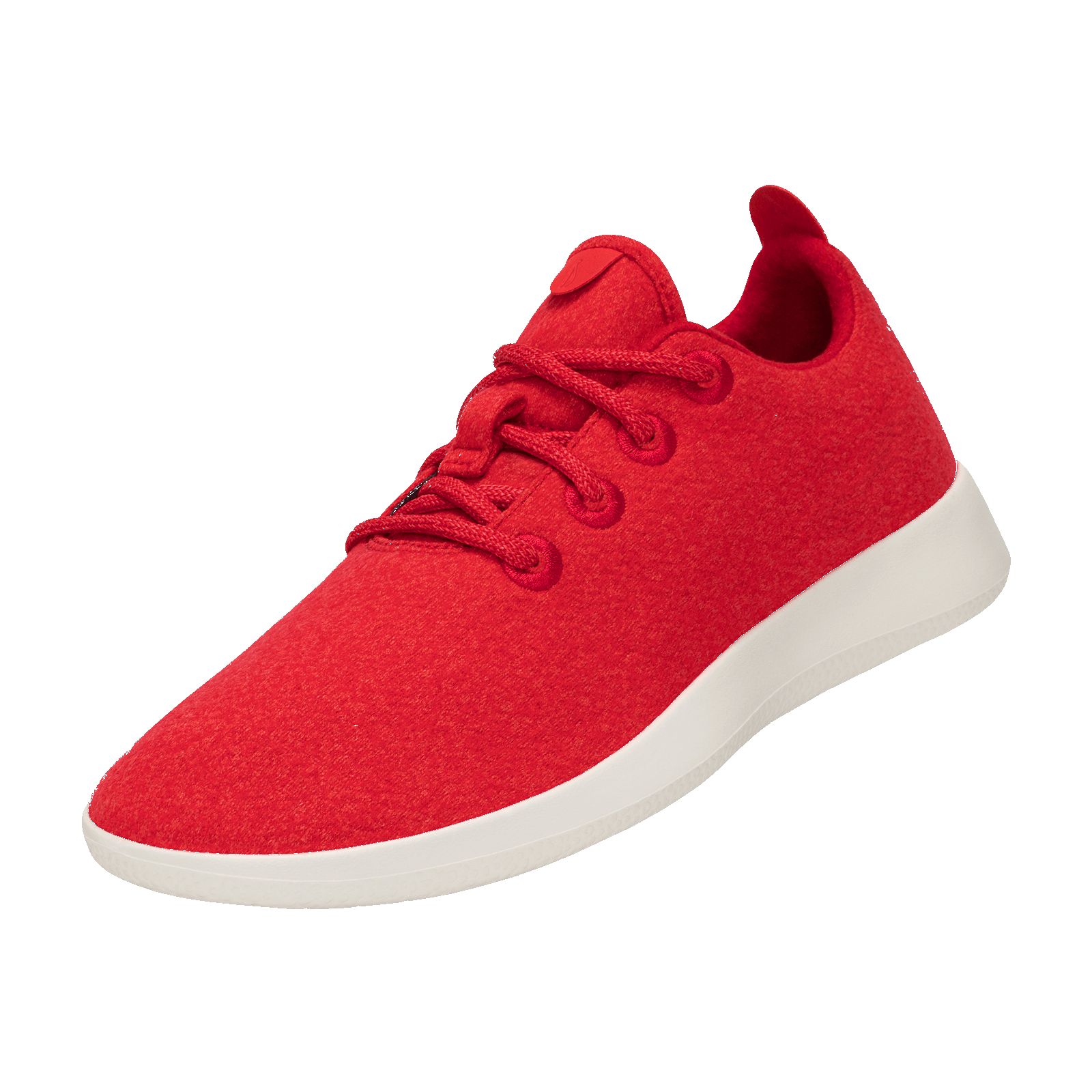 Men's Wool Runners - Bloom Red (Natural White Sole) sold by allbirds