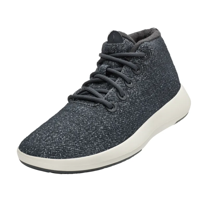 Women's Wool Runner-up Mizzles - Dark Grey (Natural White Sole) sold by allbirds