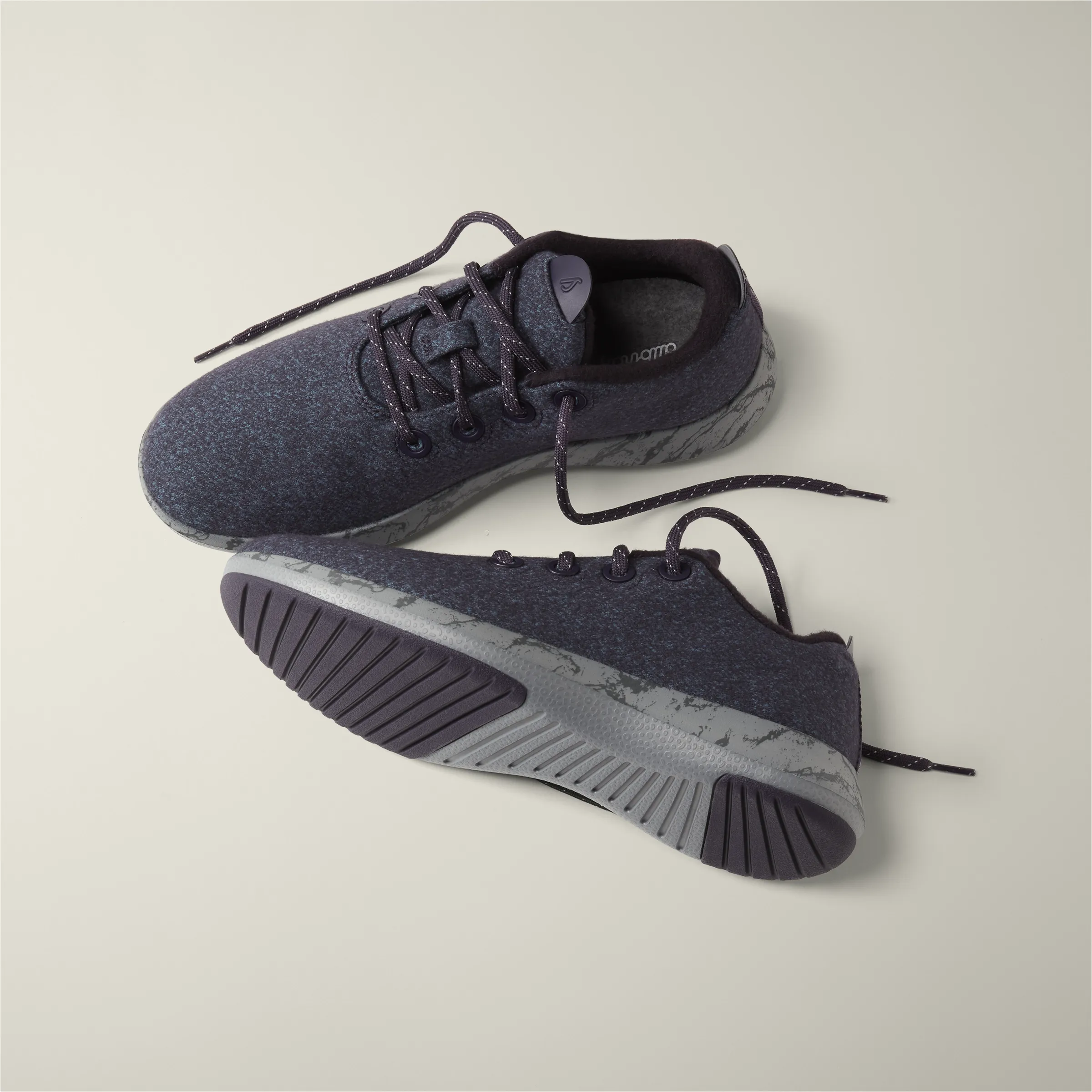 Men's Wool Runner Mizzles - Thunder Purple/Stormy Teal (Medium Grey Sole) sold by allbirds product image thumbnail 4