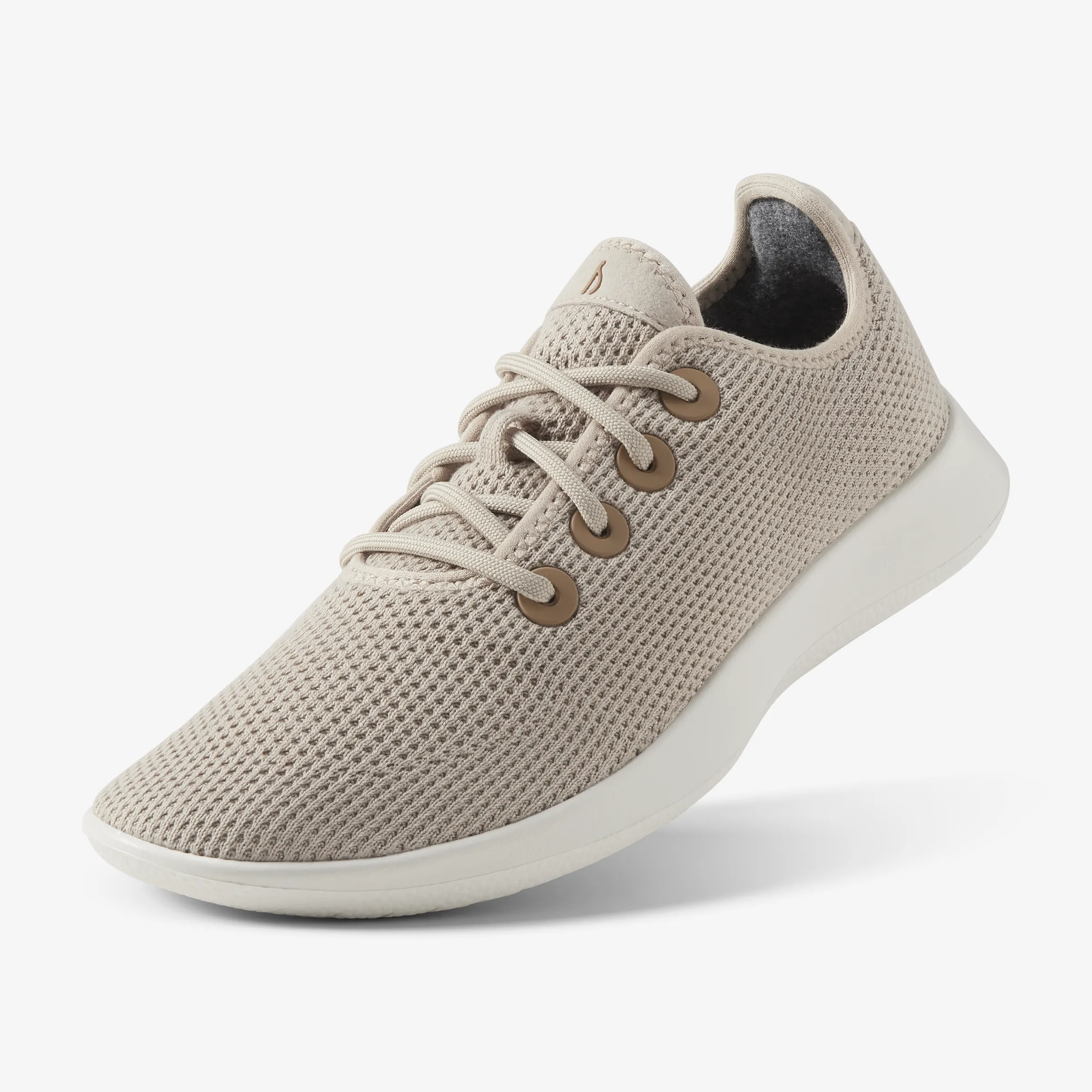 Women's Tree Runners - Rugged Beige (Natural White Sole) sold by allbirds