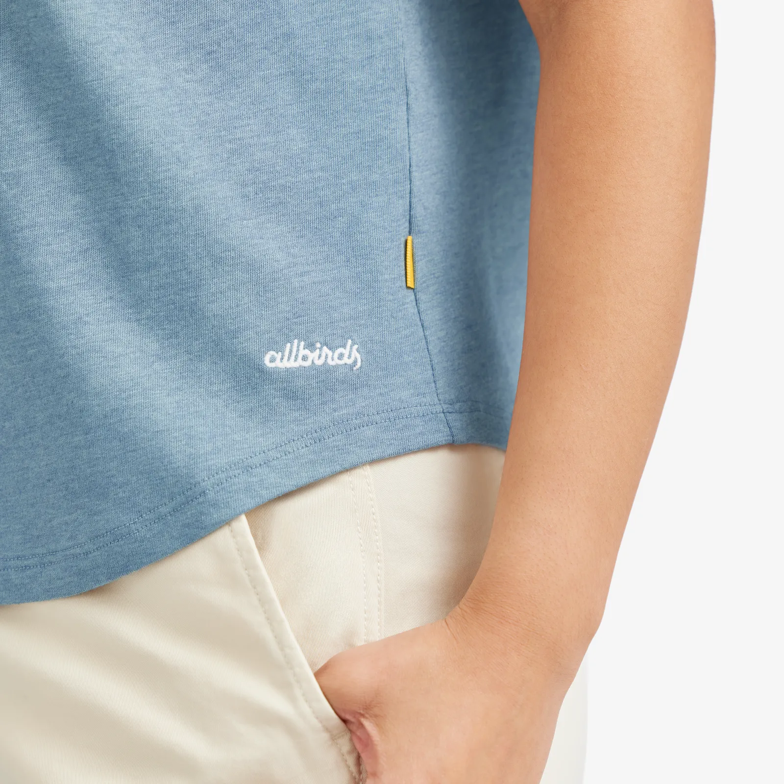 Women's Soft Merino Tee - Stormy Teal sold by allbirds product image thumbnail 4