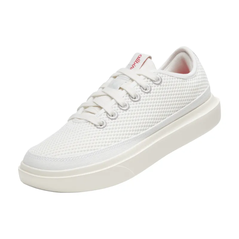 Women's Tree Pipers - Blizzard/Vivid Red (Natural White Sole) sold by allbirds