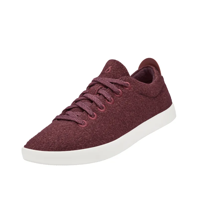 Women's Wool Pipers - Hazy Burgundy (Blizzard Sole) sold by allbirds