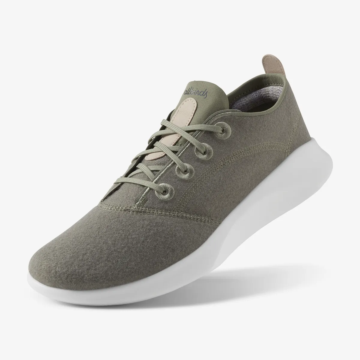 Men's SuperLight Wool Runners - Rugged Green (Blizzard Sole) sold by allbirds