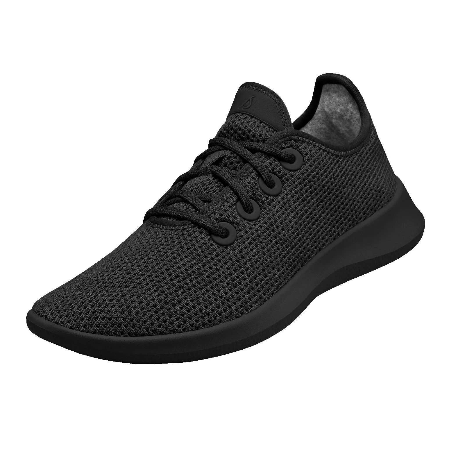 Women's Tree Runners - Jet Black (Black Sole) sold by allbirds