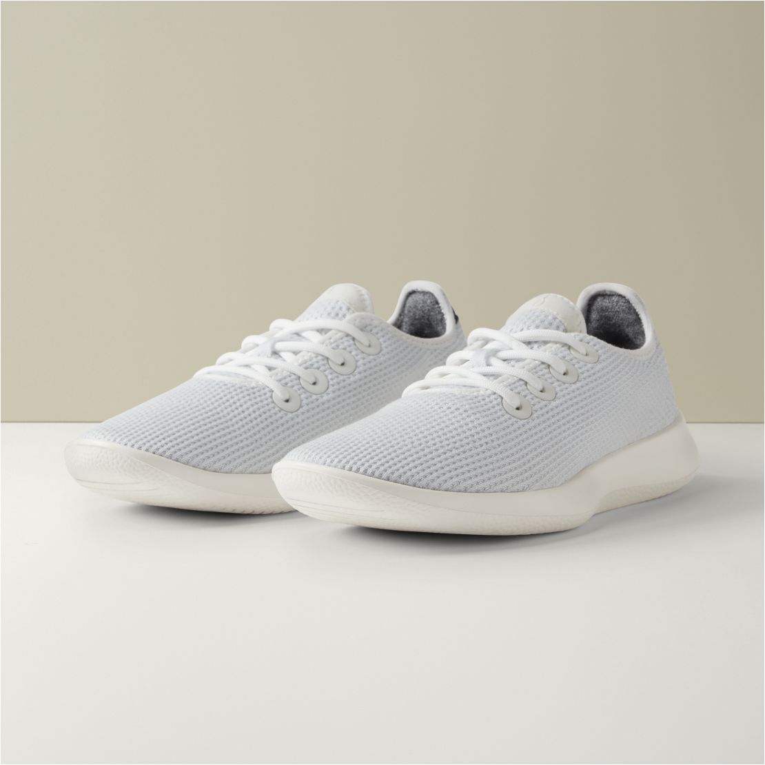 Men's Tree Runners - Blizzard/True Navy (Natural White Sole) sold by allbirds