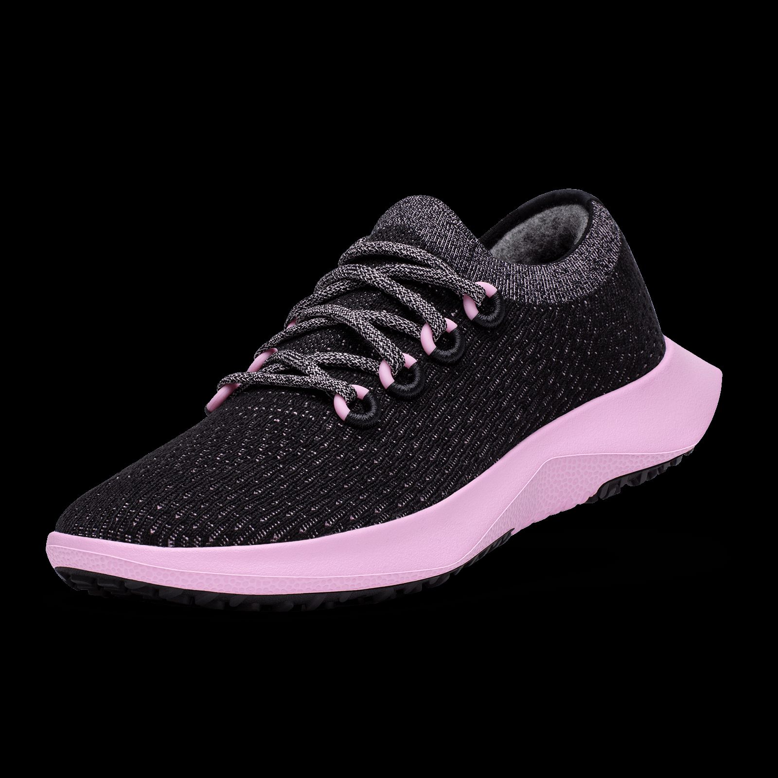 Women's Tree Dasher 2 - Natural Black (Buoyant Pink Sole) sold by allbirds