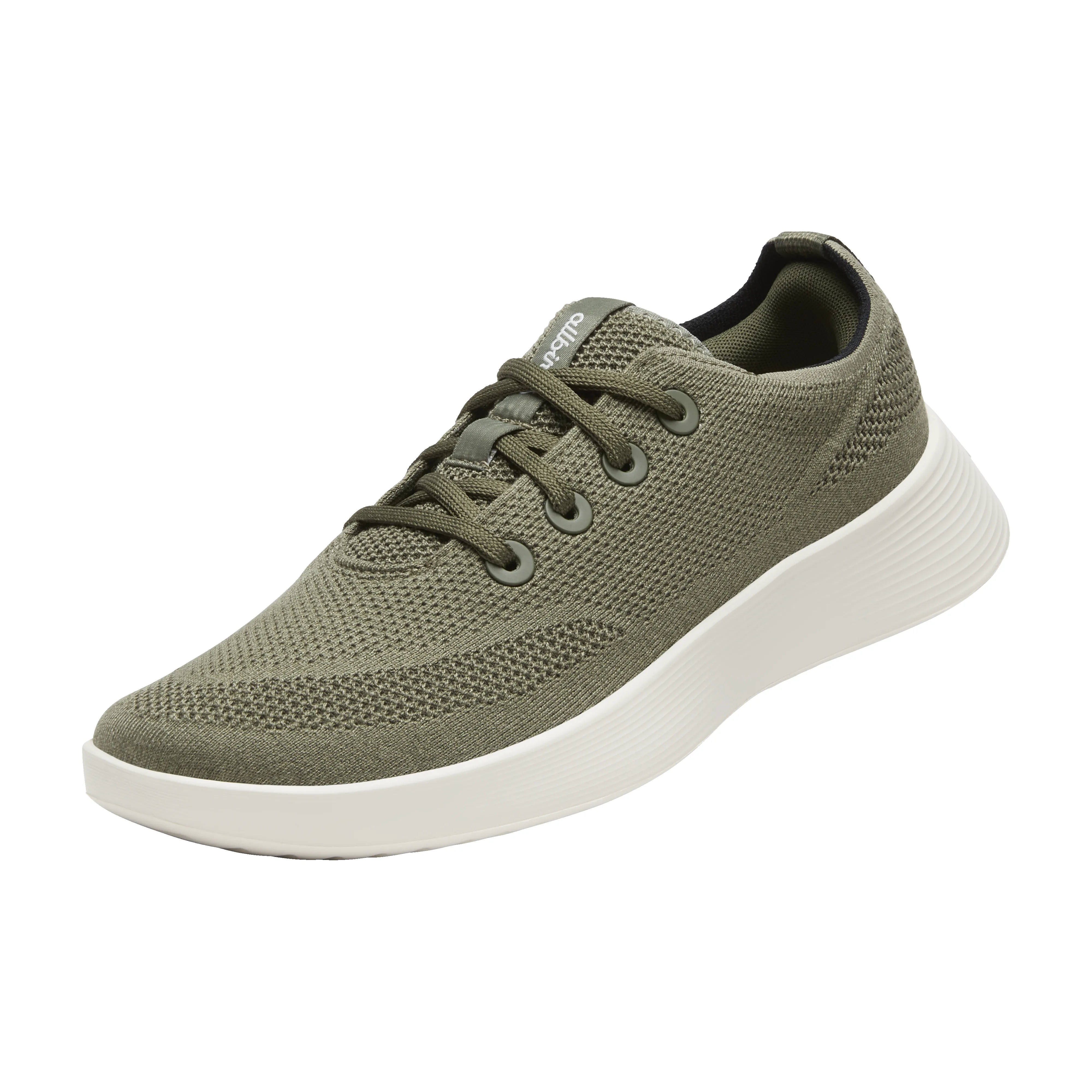 Men's Tree Runner Go - Rugged Green (Natural White Sole) sold by allbirds