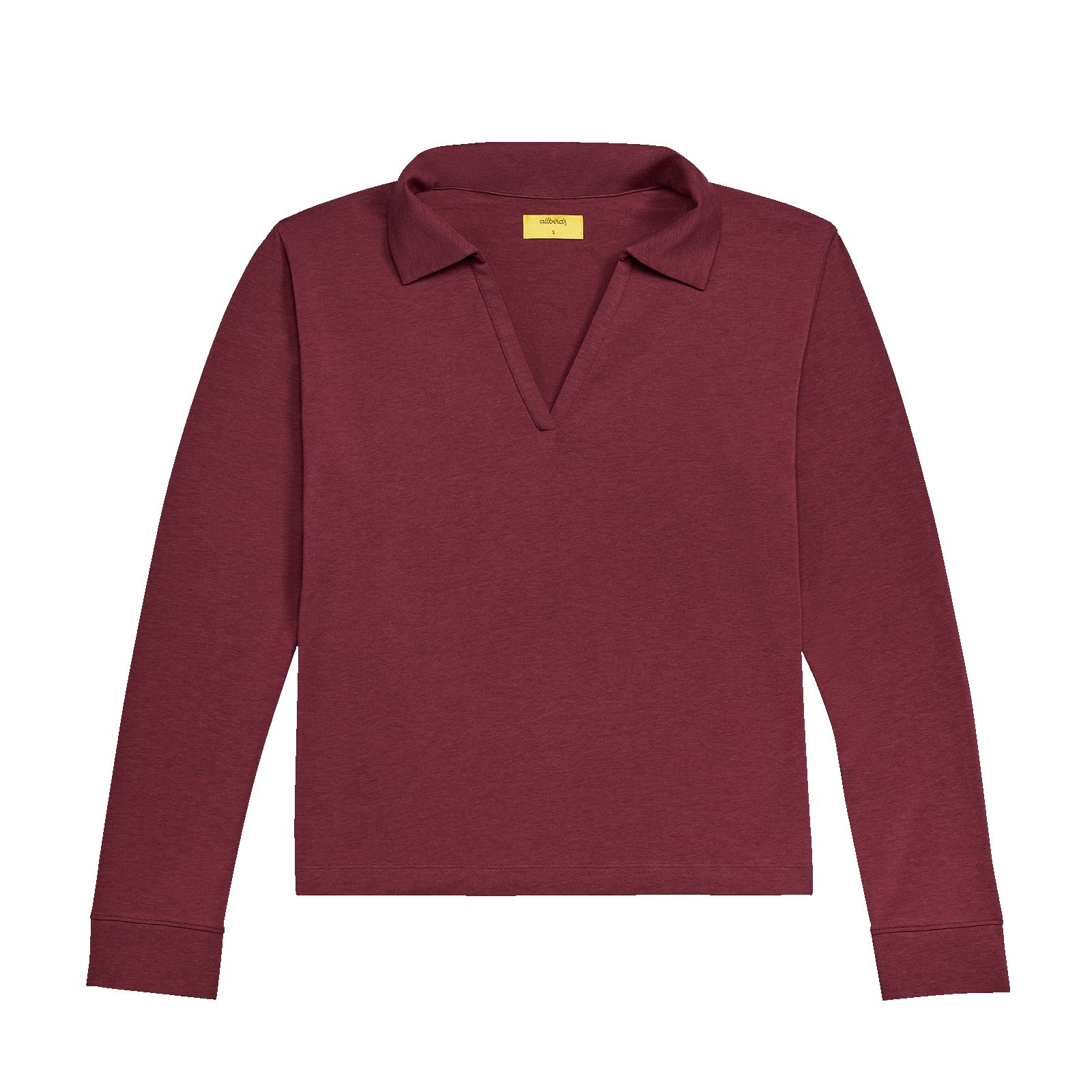 Women's Dream Long Sleeve Tee - Botanic Red sold by allbirds