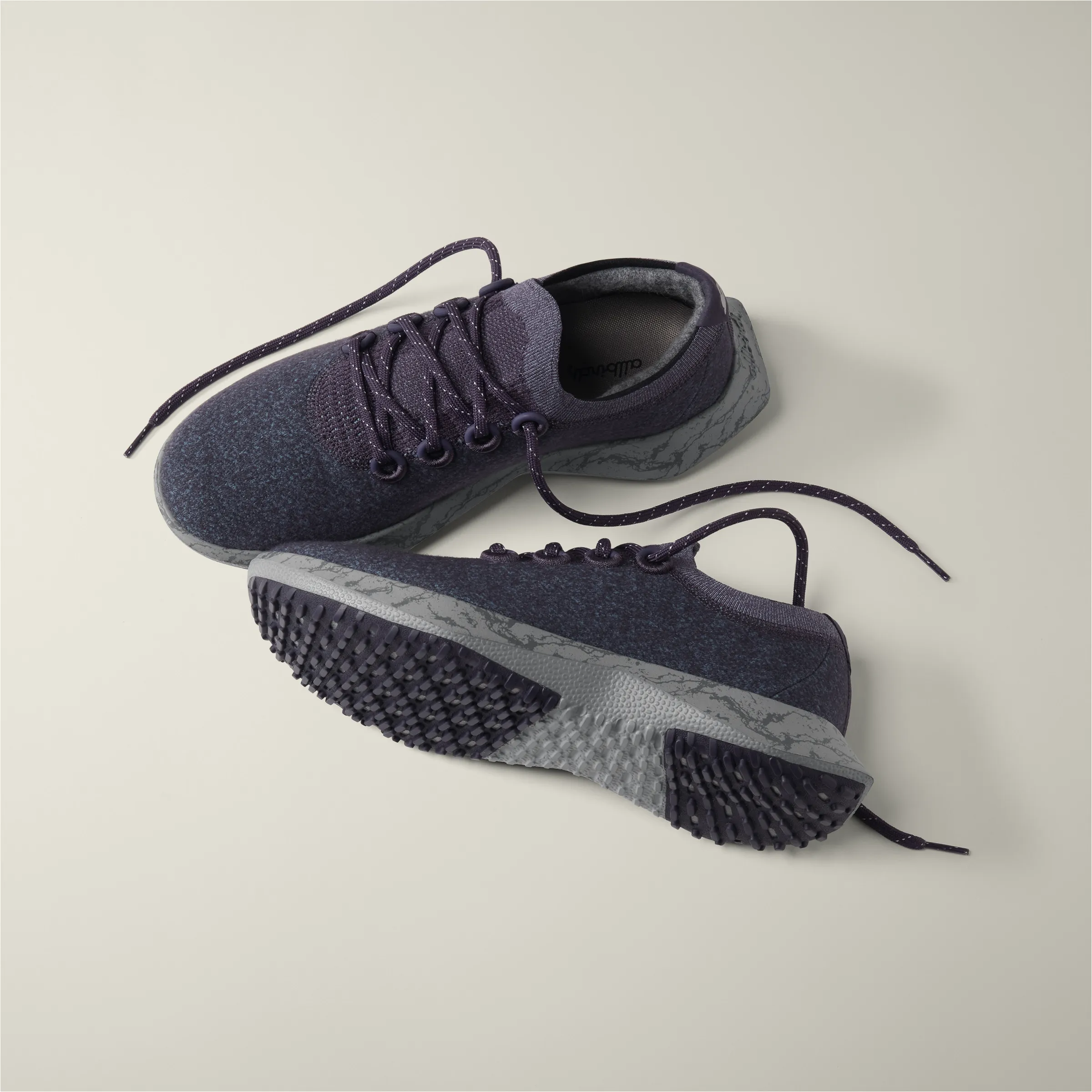 Men's Wool Dasher Mizzles - Thunder Purple/Stormy Teal (Medium Grey Sole) sold by allbirds product image thumbnail 4